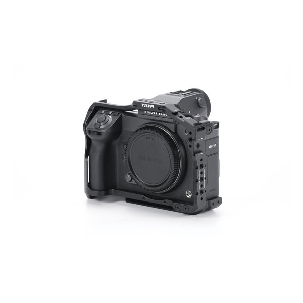 Tilta Camera Cage for/Compatible with Fujifilm GFX100 II - Black | Mount Accessories | Flexible Compatibility | Cable CLAMP | Multi-Tool | (TA-T62-FCC-B)