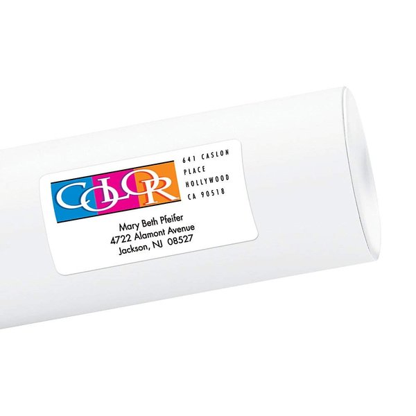 Avery Matte White Shipping Labels, Sure Feed Technology, Permanent Adhesive, 2" x 4", 200 Labels (8253)