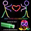 Gigilli 24 Pack Glow Sticks Party Favors for Kids 8-12 4-8, Easter Gifts Fillers Glow Necklaces Bracelets Birthday Goodie Bag Stuffers, Light Up Toys Pop Tubes Bulk Glow in the Dark Party Supplies