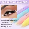 DAMUSI Makeup Remover Pen,2PCS Quick Fix Makeup Eraser Pen Correct Makeup Mistakes for Mascara Fixer Eyeliner Lipstick,Travel-friendly Make Up Removers Pen Eye Make Up Corrector