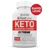 (5 Pack) Rapid Lean Keto ACV Extreme Pills 1675MG Keto Support Blend Capsule Alternative to Keto ACV Gummies Formulated Apple Cider Vinegar Extra Virgin Olive Oil Powder Green Tea Leaf 300 Capsules