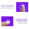 Silk Nail Wrap, Adhesive Silk Nail Protection Stickers Clear Nail Stickers UV Gel Nail Art Tools for Protecting Nails