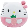 Squishmallow Official Kellytoy Squad Squishy Stuffed Plush Toy Animal (Kitty with Strawberry, 8 Inch)