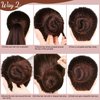 Hair Nets for Buns, 40 Pcs Invisible Hairnets and 40 Pcs U Shaped Hair Pins Set, Elastic Ballet Bun Hair Net Hair Bun Pins for Women Ballet Bun Food Service Workers (Brown)