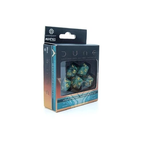Modiphius RPG Dice Set - Atreides Multicolor
