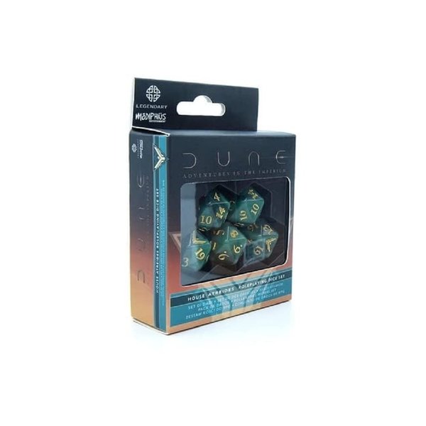 Modiphius RPG Dice Set - Atreides Multicolor