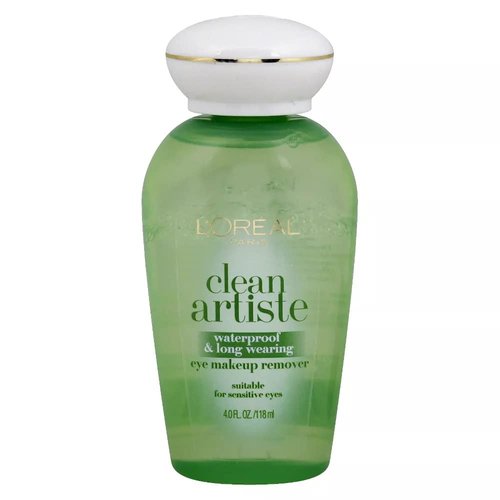 L'Oréal Paris Clean Artiste Eye Makeup Remover, Sensitive Eyes, 4 fl. oz.