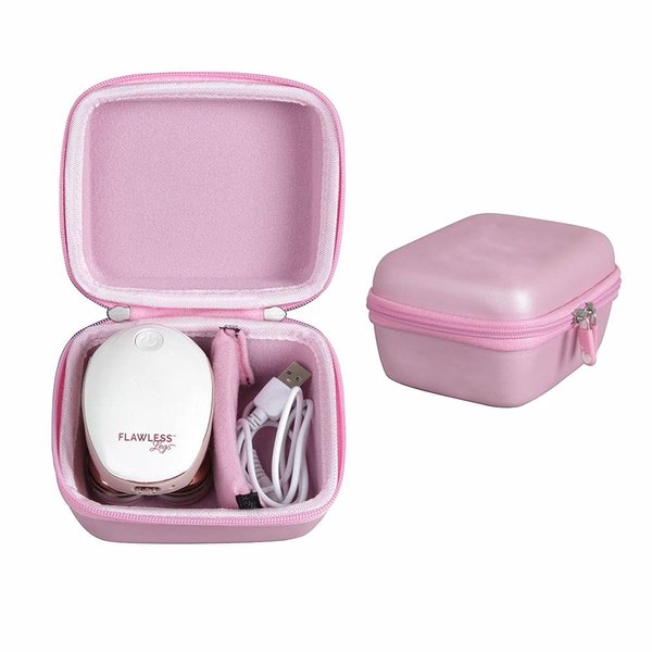 Hermitshell Travel Case for Finishing Touch Flawless Legs Women's Hair Remover (Pink)