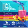 IQMIX Sugar Free Electrolytes Powder Packets - Hydration Supplement Drink Mix with Keto Electrolytes, Lions Mane, Magnesium L-Threonate, and Potassium Citrate - Sampler Pack (8 Count)