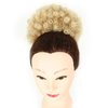 THEMIS HAIR Afro Puff Drawstring Ponytail Hair Pieces with Clip on Natural Hair Bun Blonde Short Curly Ponytail Hair Extensions for Black Women (color 613#)