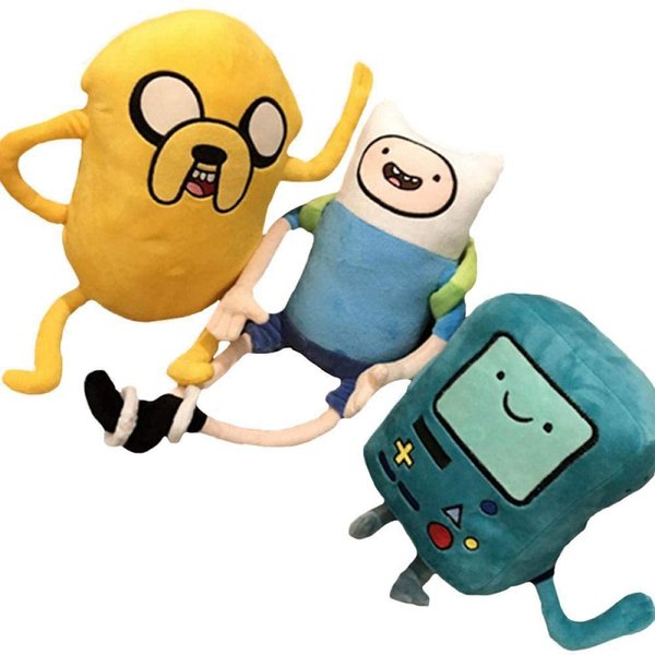Soft Plush Toy Collection | Characters Finn, Jake & BMO | 11in Stuffed Dolls | Perfect for Birthday Gifts, Party Decor & Collectors | Safe, Premium Material (Dog)