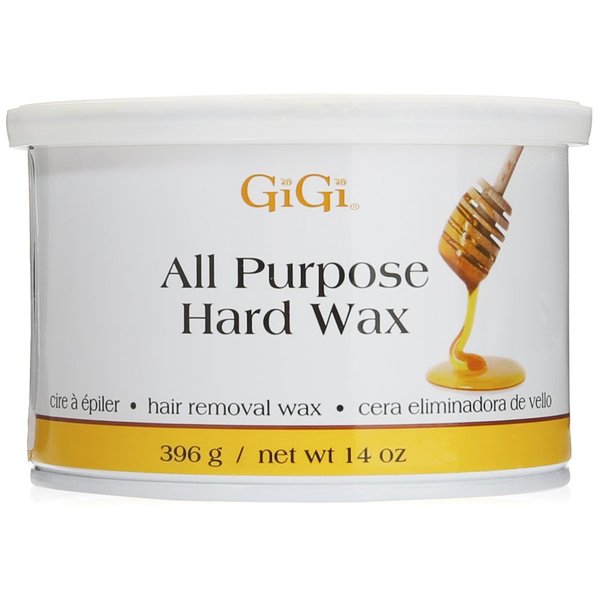 GiGi All Purpose Hair Removal Hard Wax for All Skin Types, 14 oz