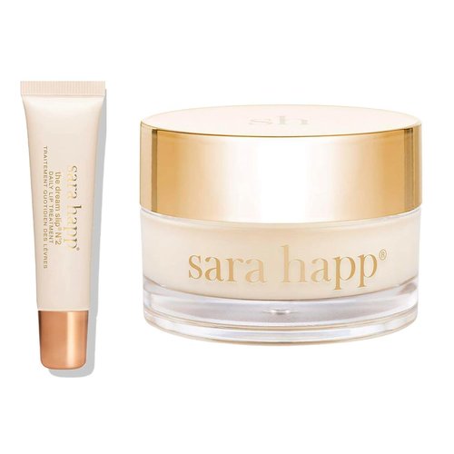 Sara Happ The Dream Slip Duo: Original Overnight Lip Mask + Dream Slip #2 Gently Restore, Heal and Renew Lips