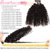 Kinky Curly I Tip Hair Extensions Human Hair for Black Women 20Inch Microlink Hair Extensions Brazilian Virgin Hair Curly I Tip Human Hair Extensions Cold Fusion Stick Tip Extension 50g/50Strands