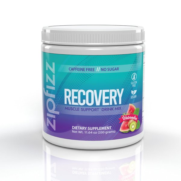 Zipfizz Muscle Recovery Drink Mix: Enhance Performance with Vitamins, Minerals, and Amino Acids for Rapid Muscle Repair and Recovery - includes L-Glutamine, Tart Cherry Extract, L-Carnitine