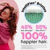 Wet Brush Go Green Paddle Detangler Hair Brush, Green - Ultra-Soft IntelliFlex Detangling Bristles with AquaVent Design For Spreading Hair Treatments Evenly - Pain-Free For Wet & Dry Hair