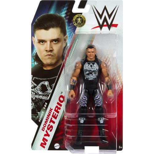 Mattel WWE Action Figure, Series #144 Dominik Mysterio 6-inch Collectible with 10 Articulation Points & Life-Like Look