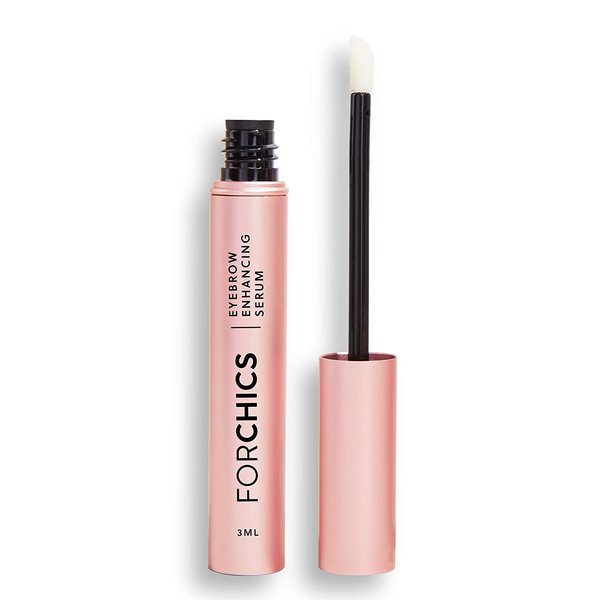 ForChics ForBrow Eyebrow Growth Serum For Thicker Brows - Natural & Organic Conditioner For Fuller and Thick Eyebrows | Vegan & Cruelty-Free Formula | New Innovative Peptides - [0.10 fl. oz/ 3ml]
