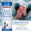 NutriBiotic – Body & Foot Powder, Unscented, 4 Oz | with Grapefruit Seed Extract & Tea Tree Oil | Vegan & Non-GMO | Talc, Paraben & Gluten Free | Gentle & Absorbent