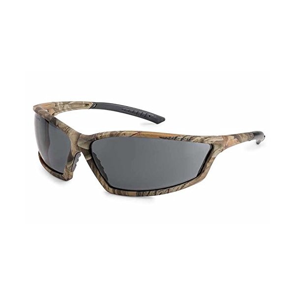 Gateway Safety 41CMX8 4x4 Comtemporary Wraparound Safety Glasses, Gray fX3 Premium Anti-For Lens, Camo Frame