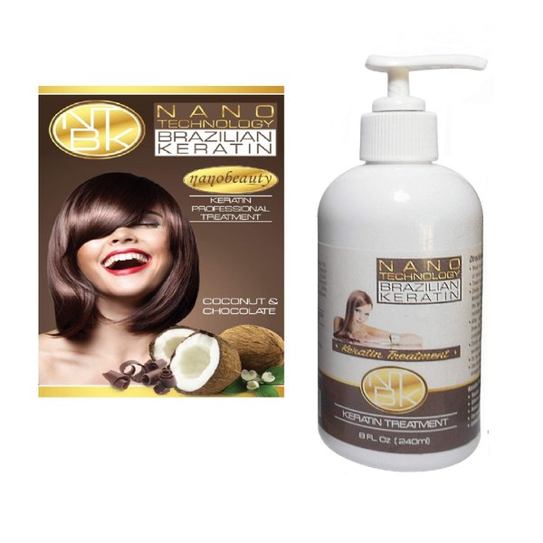 Brazilian Keratin 4oz Coconout and Chocolate with Sachet