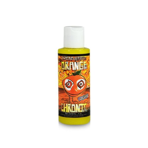 Orange Chronic 4oz Glass Pipe Cleaner