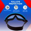IMPRESA 2-Pack Foam Gun and Blaster Face Mask/Goggles/Eye Shield (1 Red Mask - 1 Blue Mask) - for Foam Blaster Guns from The Name Brand