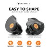Decibullz Percussive Moldable Earplugs for Hunting & Shooting, Gun Range Hearing Protection for Shooters, Reusable Ear Plugs for Shooting Range