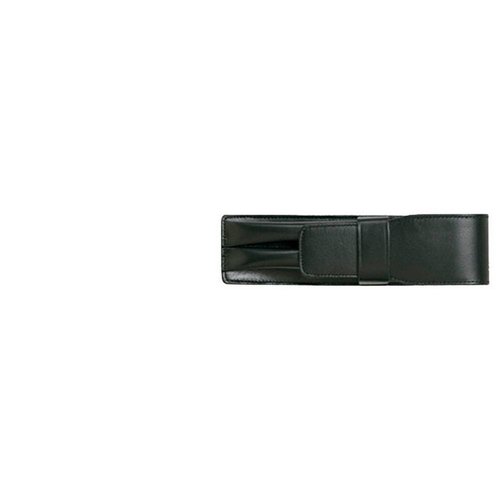 Lamy Leather Double Sleeve Pen Pouch - Black