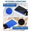 2 Pack Clay Mitt, WEEKSUN Clay Mitt For Car Detailing With Elastic Strap Veicer0, Clay Bars Auto Detailing Mitt, Scratch-free Safe Clay Eraser Mitt for Car Detailing Cars Paint Polishing Clay Bar Tool