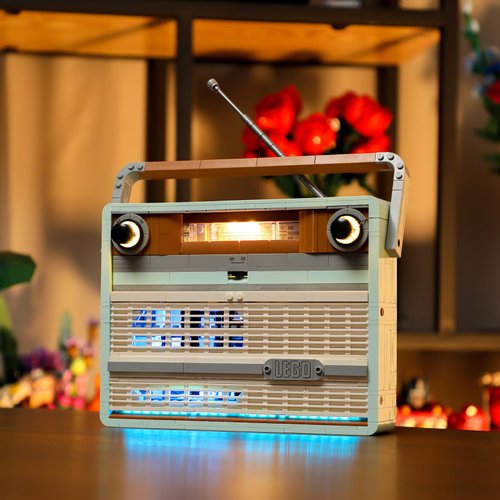 BRIKSMAX Light Kit for Lego-10334 Retro Radio - Compatible with Lego Icons Building Set- Not Include Lego Set