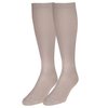 Truform Compression Socks, 8-15 mmHg, Men's Dress Socks, Knee High Over Calf Length, Tan, Medium
