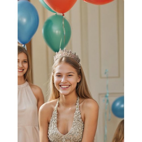 Crown and Tiara Headbands for Women Gold Beautifully Tiara & Crown Girls Bride Headpiece for Wedding Cosplay Halloween Cosplay Princess Queen Crown Prom Queen Gift Sets