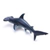 Gemini&Genius Hammerhead Shark for Kids Swimming Pool Beach Bathing Toys Soft Rubber Realistic Sea Life Shark Marine Animal World Lemon Shark Action Figure