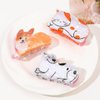 Dog Hair Claw Clips, Fun Animals Claw Clips, Acetate Hair Clips for Women (Dog)