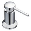 Moen Chrome Deck Mounted Kitchen Soap Dispenser with Above the Sink Refillable Bottle, 3942