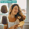 DEBETOOL Bamboo Hair Brush and Comb Set for Women Men and Kids,Natural Bamboo wood Wide-tooth brush and tail comb - Paddle Detangling Brush for Wet Dry Curly Hair