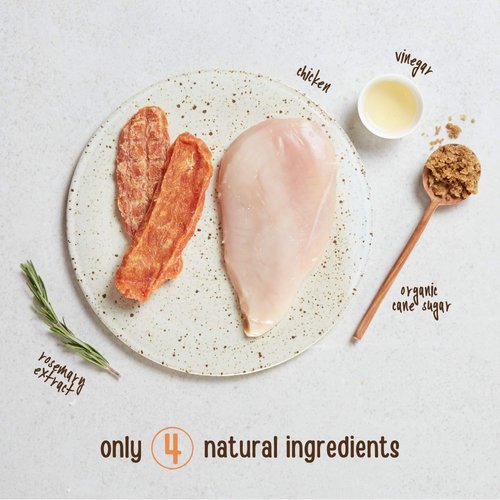 Full Moon Chicken Jerky Healthy All Natural Dog Treats Human Grade Made in USA Grain Free 6 oz