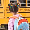 Back to School Hair Clips First Day of School Hair Bows Apple Pencil Blackboard Hair Bow Barrette Colorful Flower Alligator Clips for Kindergarten Hair Accessories 2Pcs (Pencil Blackboard)