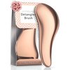 Detangler Brush for Thick Hair, Curly, Straight & Natural Hair - Gentle Detangling Hair Brush for Women, Kids & Toddlers with Flexible Bristles - Lily England Hairbrush for Wet & Dry Hair, Rose Gold
