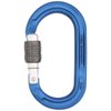 DMM Ultra Oval Keylock Screw Gate Locking Carabiner - Blue Titanium