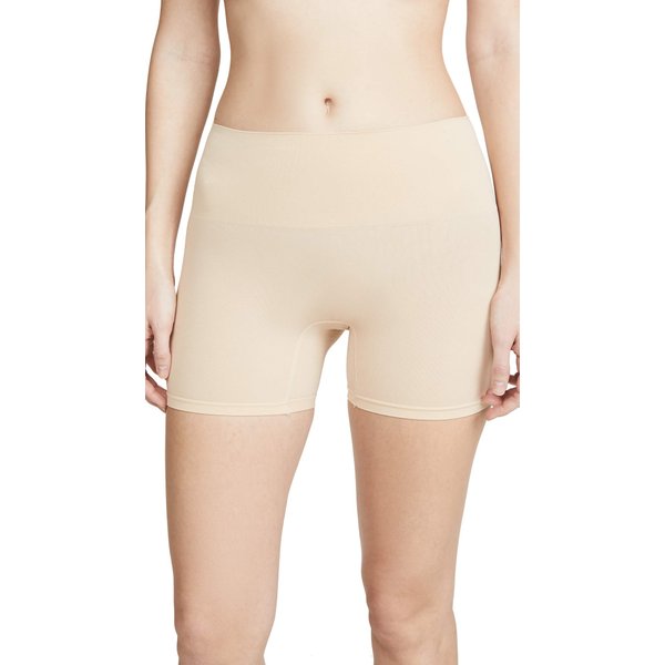 Yummie Women's Ultralight Seamless Shapewear Short, Frappe, Small/Medium