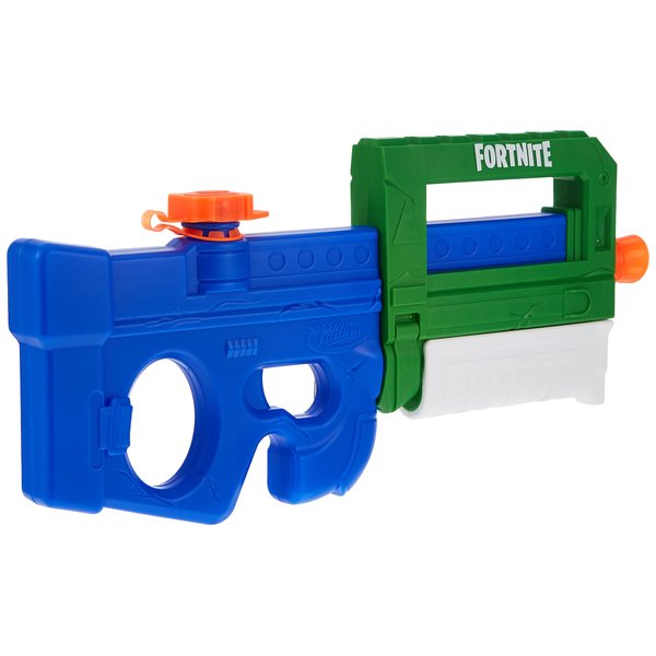 Nerf Super Soaker Fortnite Compact SMG Water Blaster - Pump-Action Water-Drenching Fun - for Youth, Teens, Adults