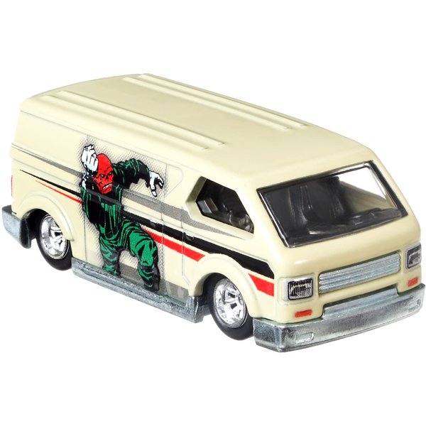 Hot Wheels Toy Car,1:64 Scale Premium Die-Cast MBK Van, Real Riders Tires, Metal/Metal Chassis & Body, Pop Culture Deco for Kids & Collectors