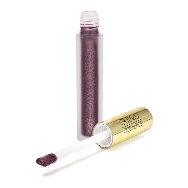 Gerard Cosmetics Metal Matte Liquid Lipstick Underworld | Grey Purple Lipstick with Matte Metal Finish | Long Lasting Lipstick with Hydrating Ingredients | Super Pigmented Opaque Lip Color