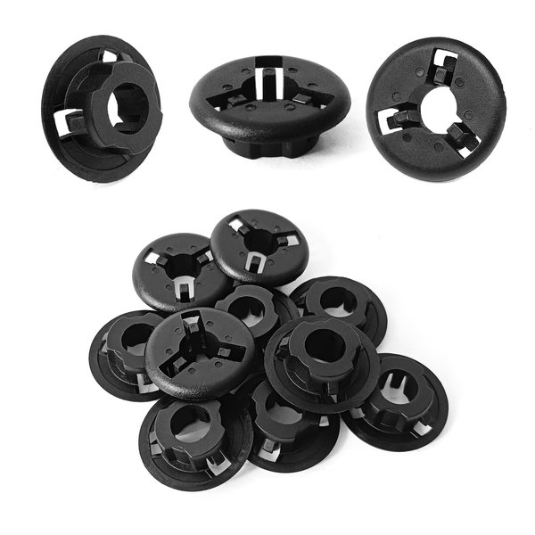10PCS Car Hood Prop Rod Grommet, Prop Rod Grommet Clip Compatible with Toyota - 90080-48064