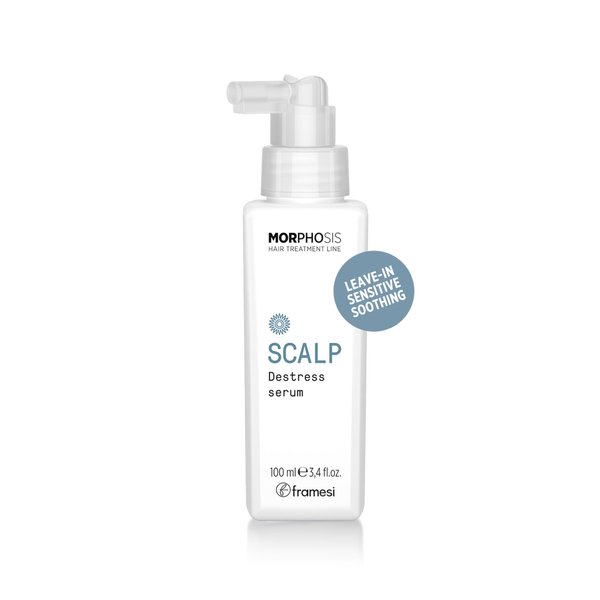 FRAMESI Morphosis Destress Serum, 3.4 fl oz, Leave In Scalp Treatment for Sensitive Scalps