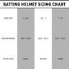 CHAMPRO HX Gamer Performance Baseball Batting Helmet in Solid Color Matte Finish, Black, Junior Medium