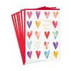 Hallmark Pack of Valentines Day Cards, Happy Heart Day (6 Valentine's Day Cards with Envelopes)