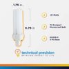 Technical Precision Replacement for Philips Light Bulb PL-C15mm/28w/827 28 Watt Energy Saver Plug in Bulb with GX32D-3 2-Pin Base - T4 CFL Light Bulb 2700k Soft White - 1 Pack